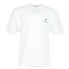 Snow Peak Soft Cotton Relaxed Fit Logo T Shirt Off White In White