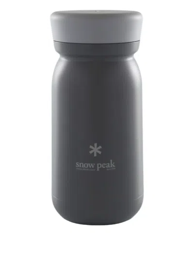 Snow Peak Stainless-steel Bottle (350ml) In Gray