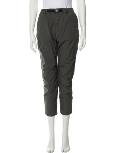 Pre-owned Snow Peak Straight Leg Pants In Green