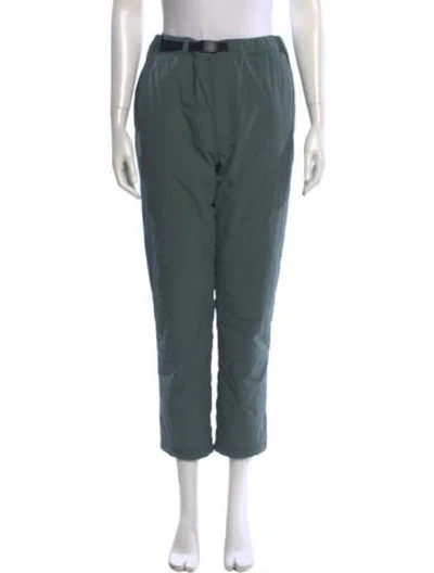 Pre-owned Snow Peak Straight Leg Pants In Green