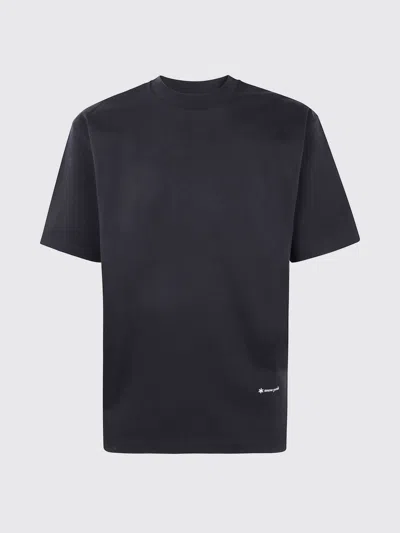 SNOW PEAK T-SHIRT SNOW PEAK MEN COLOR BLACK,H67149002