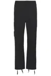 Snow Peak Takibi Ripstop Pants In Black