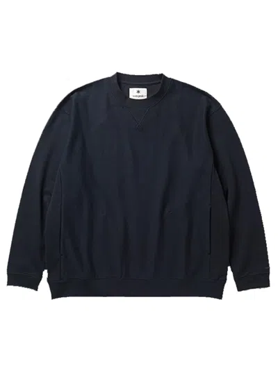 Snow Peak Takibi Sweatshirt In Blue