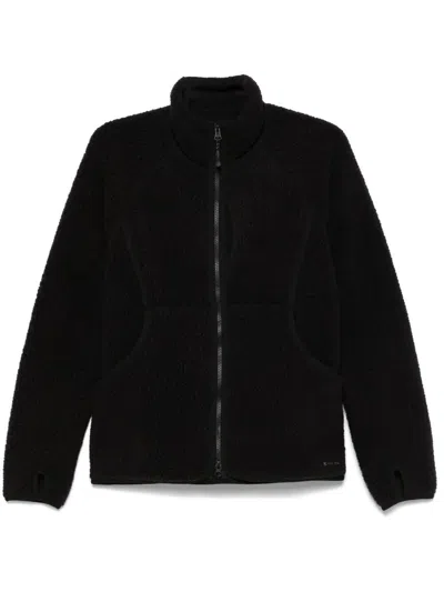 Snow Peak "thermal Boa" Fleece Jacket Clothing In Black