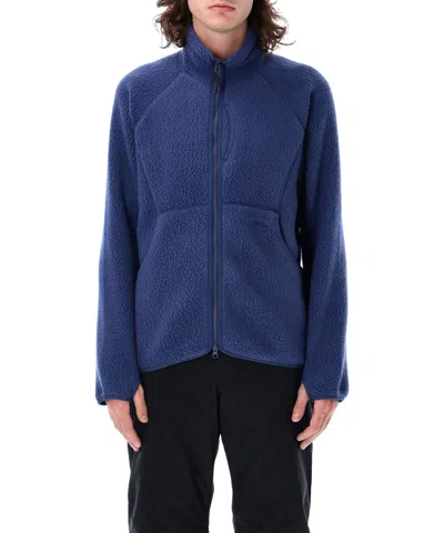 Snow Peak Thermal Boa Jacket In Blue