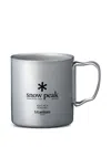 Snow Peak Ti-double Titanium Mug (600ml) In Silver