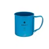 Snow Peak Titanium Single Walled Cup Blue In Blue