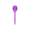 Snow Peak Titanium Spork Purple In Green