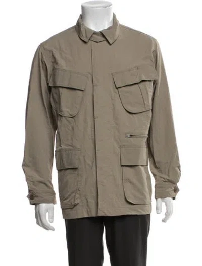 Pre-owned Snow Peak Utility Jacket In Neutrals