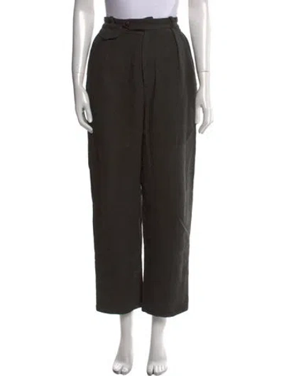 Pre-owned Snow Peak Wide Leg Pants In Gray