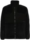 Snow Peak X Mountain Of Moods Hybrid Fleece Jacket In Black