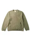 Snow Peak Zip-pocket Sweatshirt In Green
