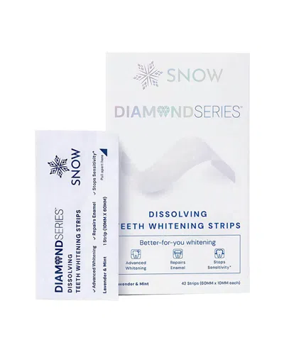 Snow ® Unisex 1.7oz Diamondseries™ Teeth Whitening Dissolving Strips