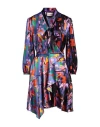 Snow Xue Gao Woman Mini Dress Purple Size 6 Silk In Purple