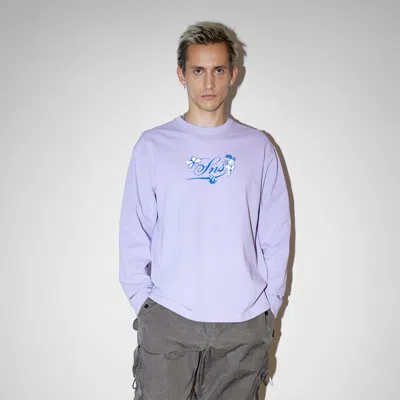 Sns Angel Long Sleeve Tee In Blue