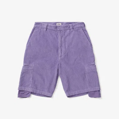 Sns Corduroy Shorts In Purple