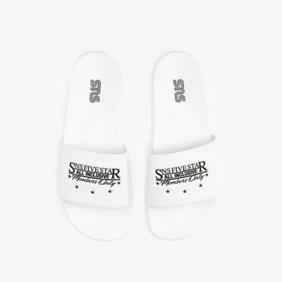 Sns Five Star Slides In White