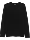 S.n.s Herning Nimbus Slim-fit Virgin Wool Sweater In Blue