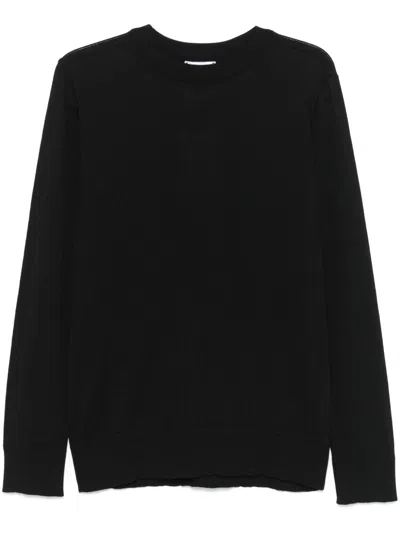 S.n.s Herning Nimbus Slim-fit Virgin Wool Sweater In Blue