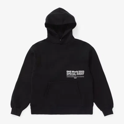 Sns Lux Hoodie In Black