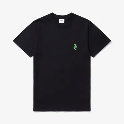 Sns Orbit Logo Tee In Black
