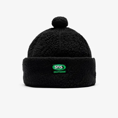 Sns Polartec Fleece Beanie In Black