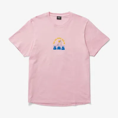 Sns Sun Never Sets On  Tee In Pink