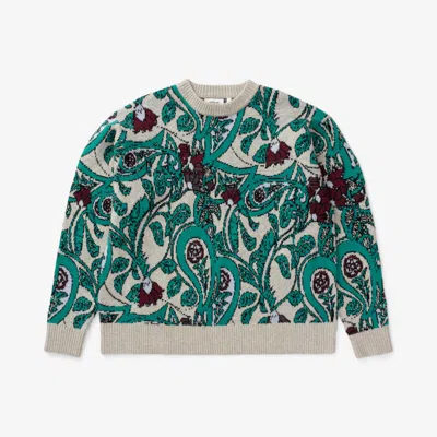 Sns Wool Knit Crewneck In Green