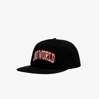 Sns World Cap In Black