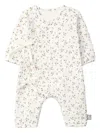 Snug Printed-pattern Rompers In Multi
