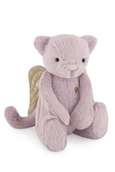 Snuggle Bunnies Kids'  Fairy Elsie The Kitty 12"  Violet In Purple