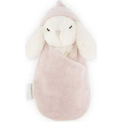 Snuggle Bunnies Kids'  Sleeping Penelope The Bunny 9" In Pink