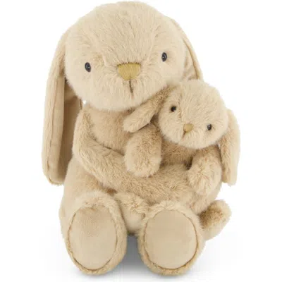 Snuggle Bunnies Kids'  Stuffed Animal Frankie The Hugging Bunny In Brown