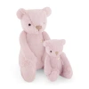 Snuggle Bunnies Stuffed Animal George The Bear & Little George Set In Pink