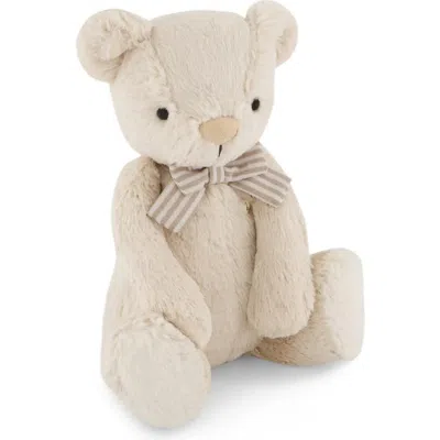 Snuggle Bunnies Kids'  Stuffed Animal Georgie With Bow In Neutral