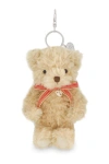 Snuggle Bunnies Stuffed Animal Keyring Arthur Bear With Red Bow