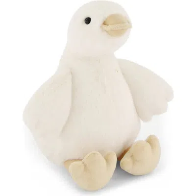 Snuggle Bunnies Kids'  Stuffed Animal Rose The Duck In White