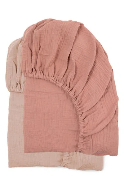 Snuggle Me Assorted 2-pack Muslin Crib Sheets