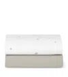 Snüz Crib Fitted Sheets In White