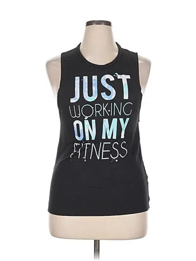 Pre-owned So Active Tank Top In Black