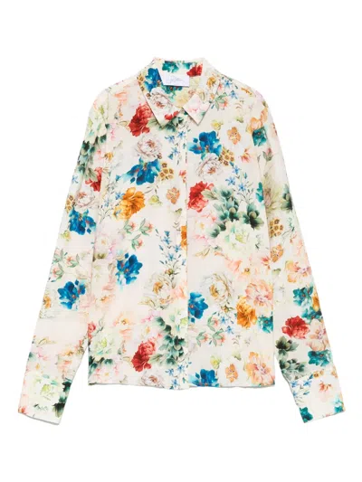 So Allure Floral-print Shirt