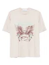 So Allure Graphic-print T-shirt In White