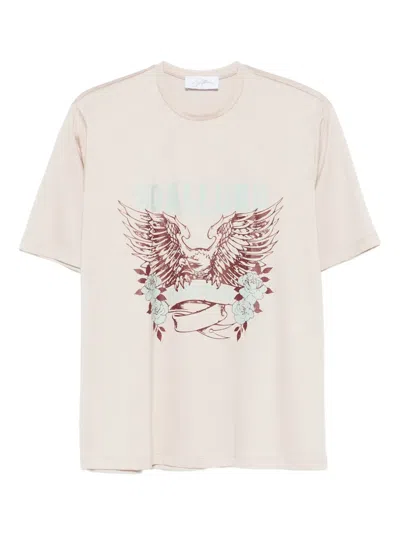 So Allure Graphic-print T-shirt In White
