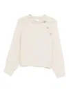 So Allure Ruffled Blouse In Neutral