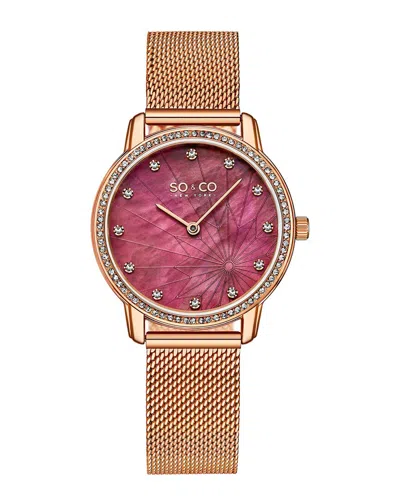 So & Co Women's Chelsea Watch