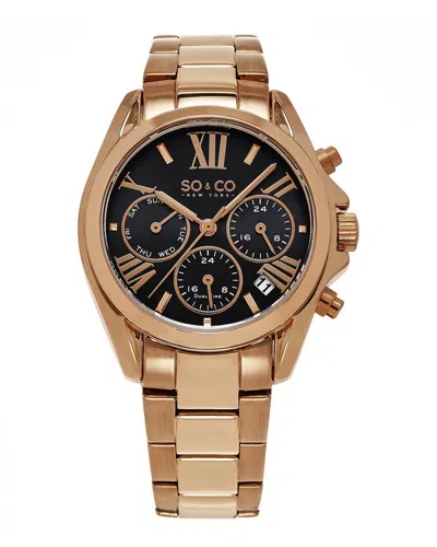 So & Co Women's Legacy Watch In Gold