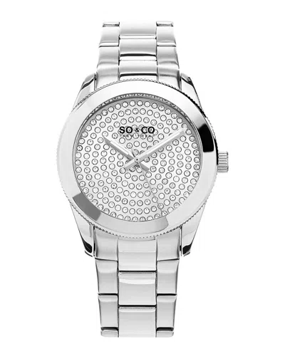 So & Co Women's Madison Watch In Transparent