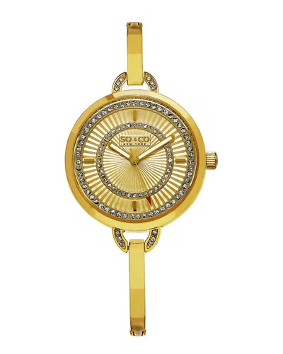 So & Co Women's Madison Watch In Gold
