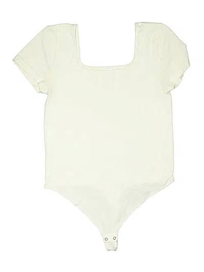 Pre-owned So Bodysuit In White