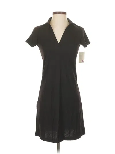 So Casual Dress In Black